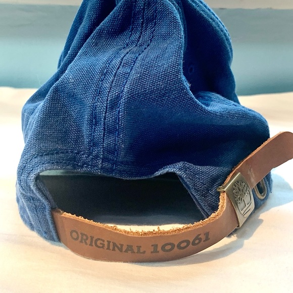 Blue men’s Timberland hat org 10061 - Picture 2 of 3